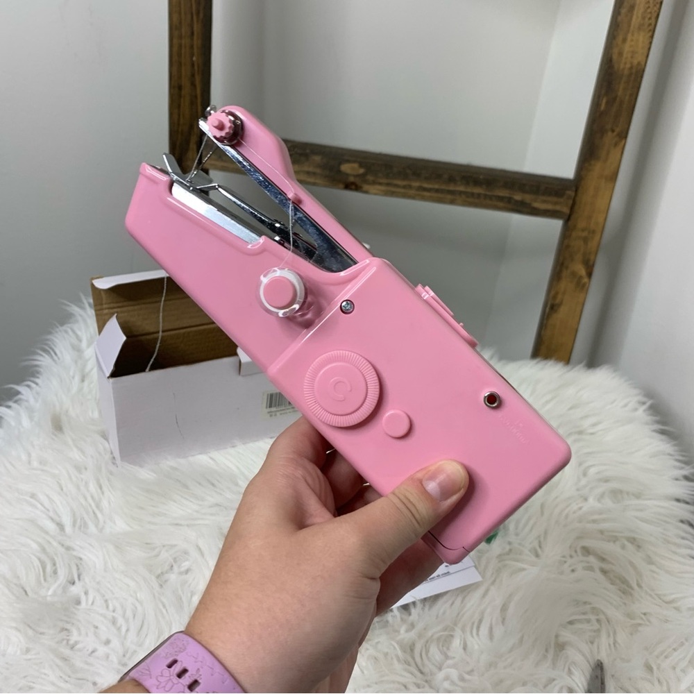Pink Handheld Sewing Machine - Picture 5 of 6